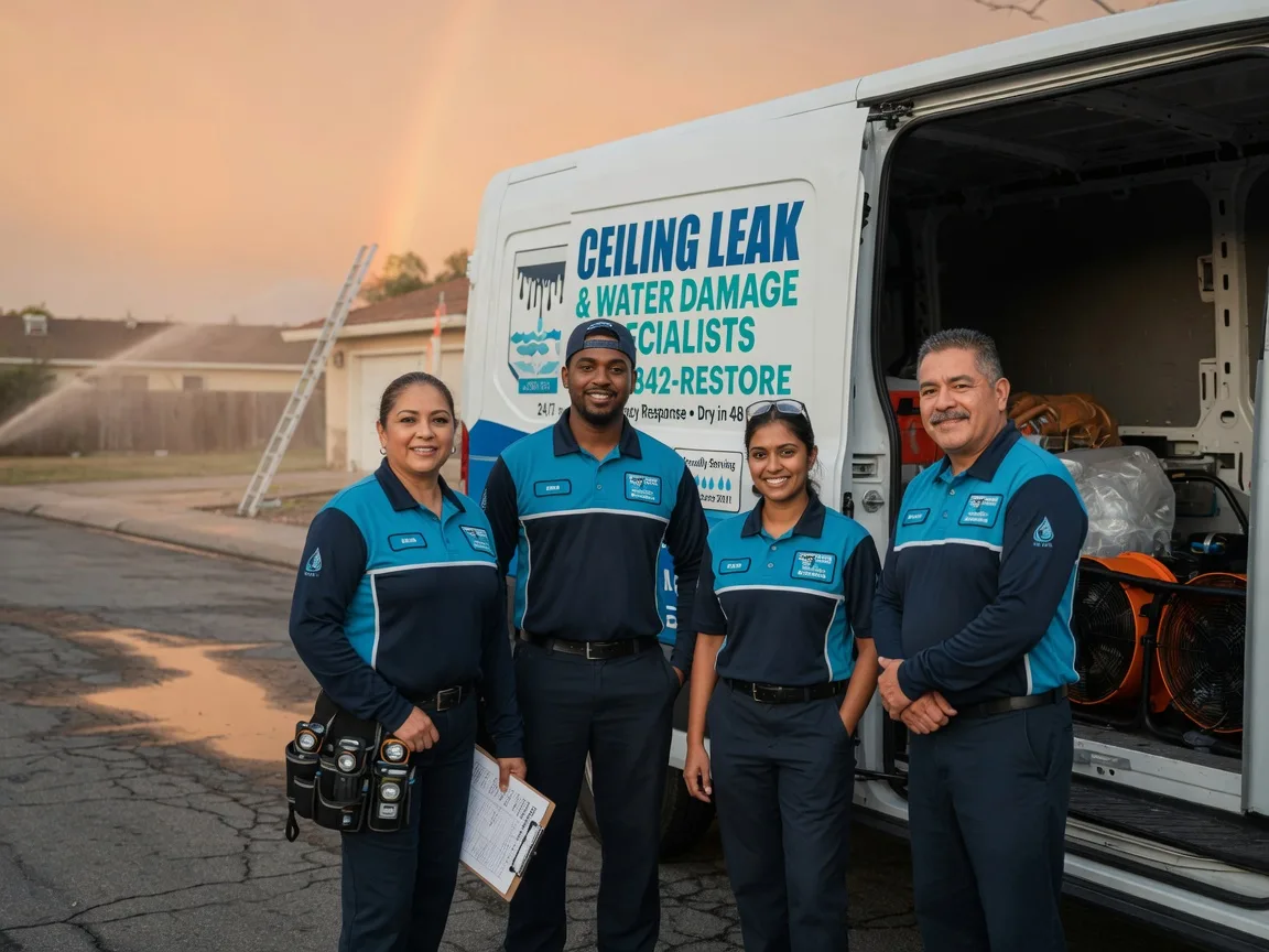 Ceiling Leak Cleanup company in Franktown, VA