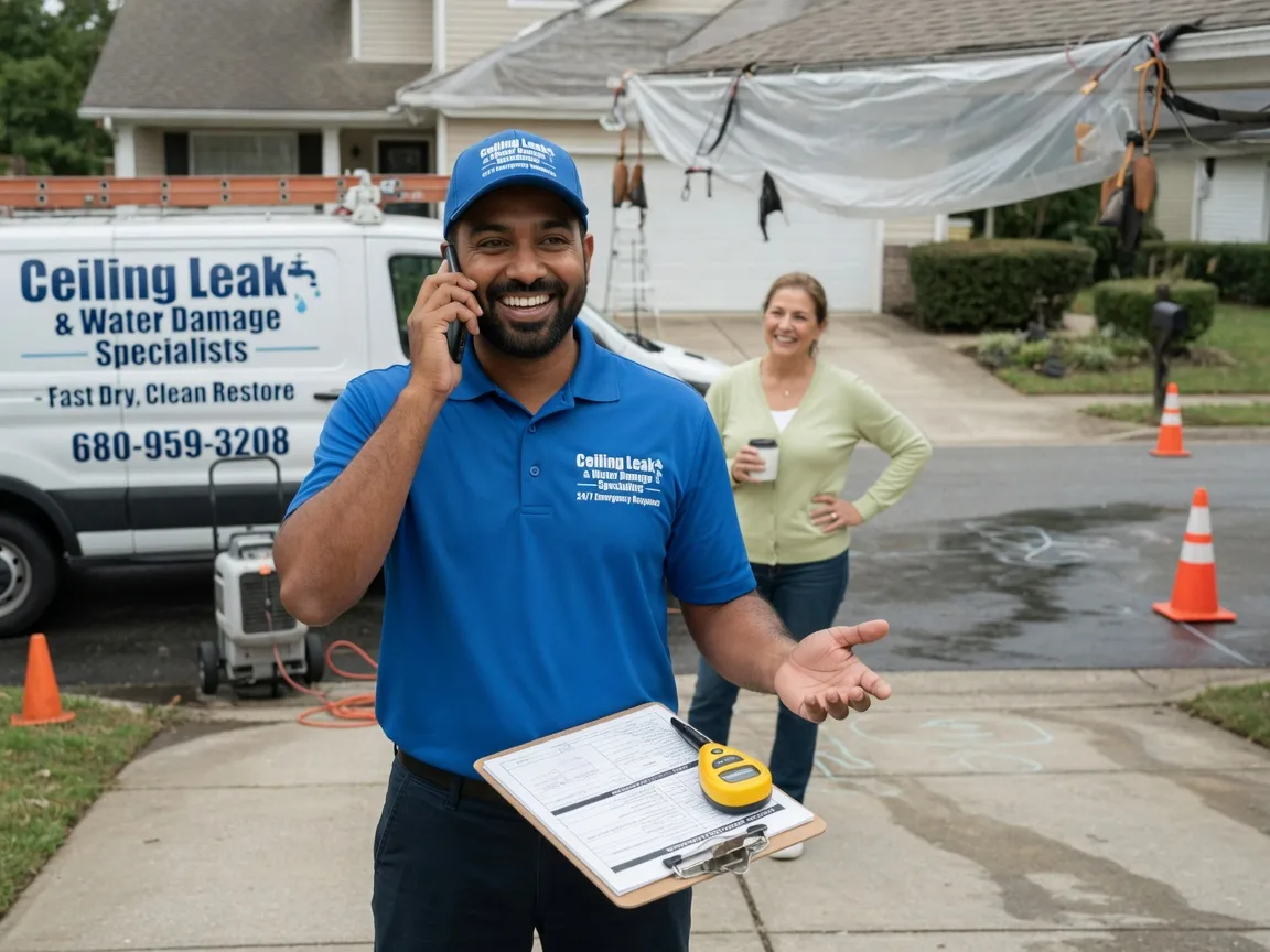 Ceiling Leak Cleanup Franktown, VA FAQs
